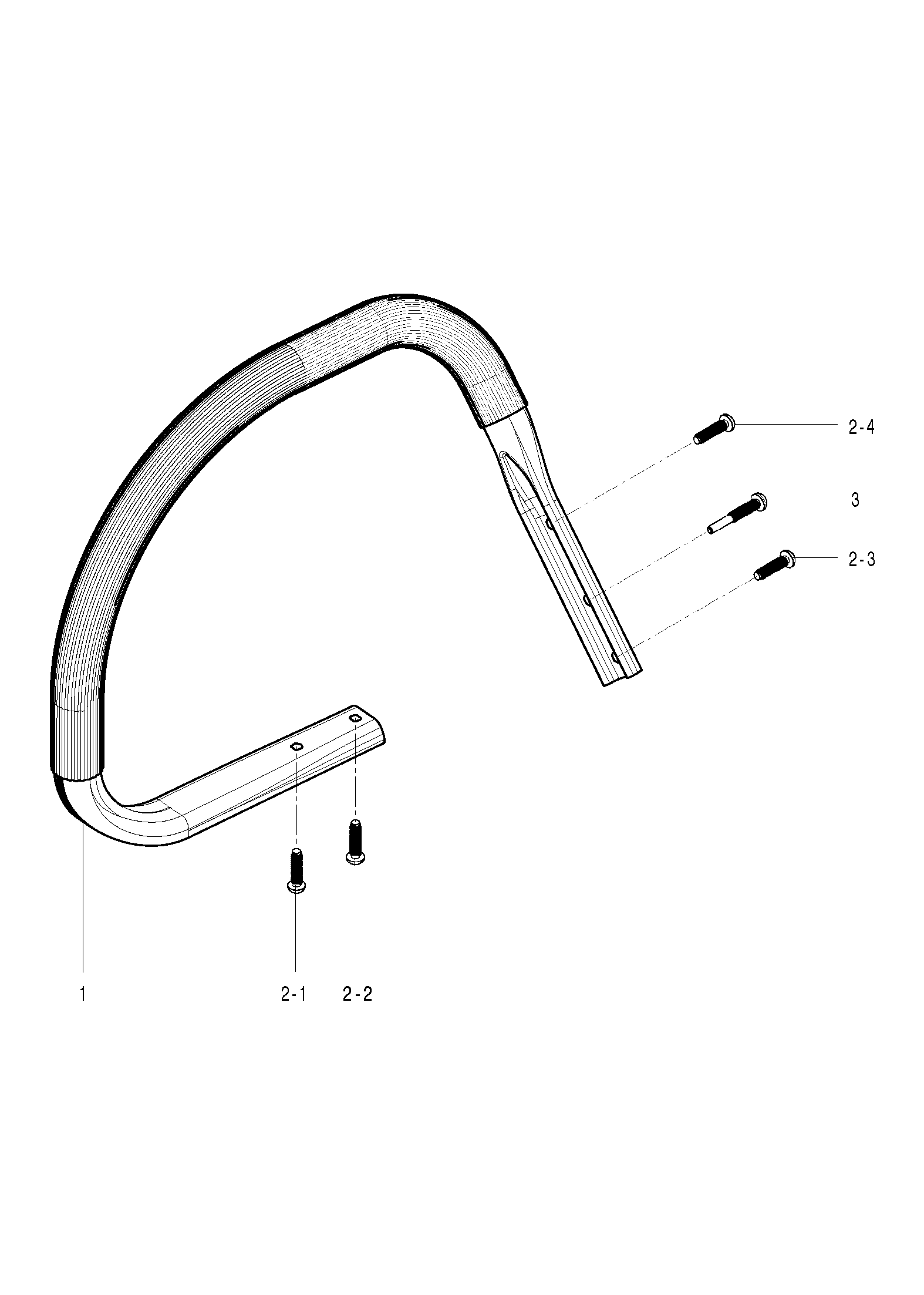 Despiece de ASA — Motosierra 125