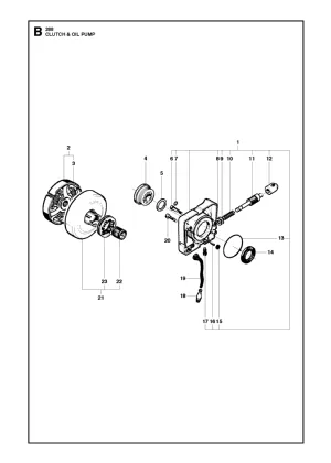 EMBRAGUE Y BOMBA DE ACEITE