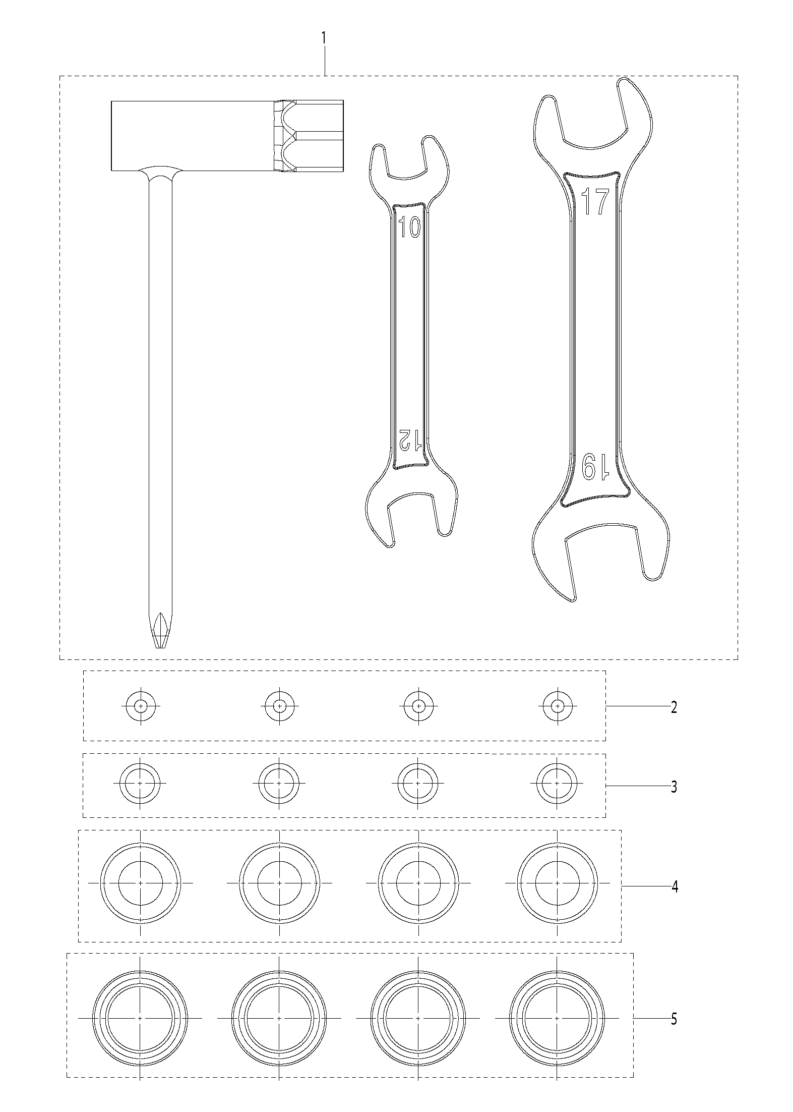 Despiece de ACCESORIOS — Pulverizador 321 S15