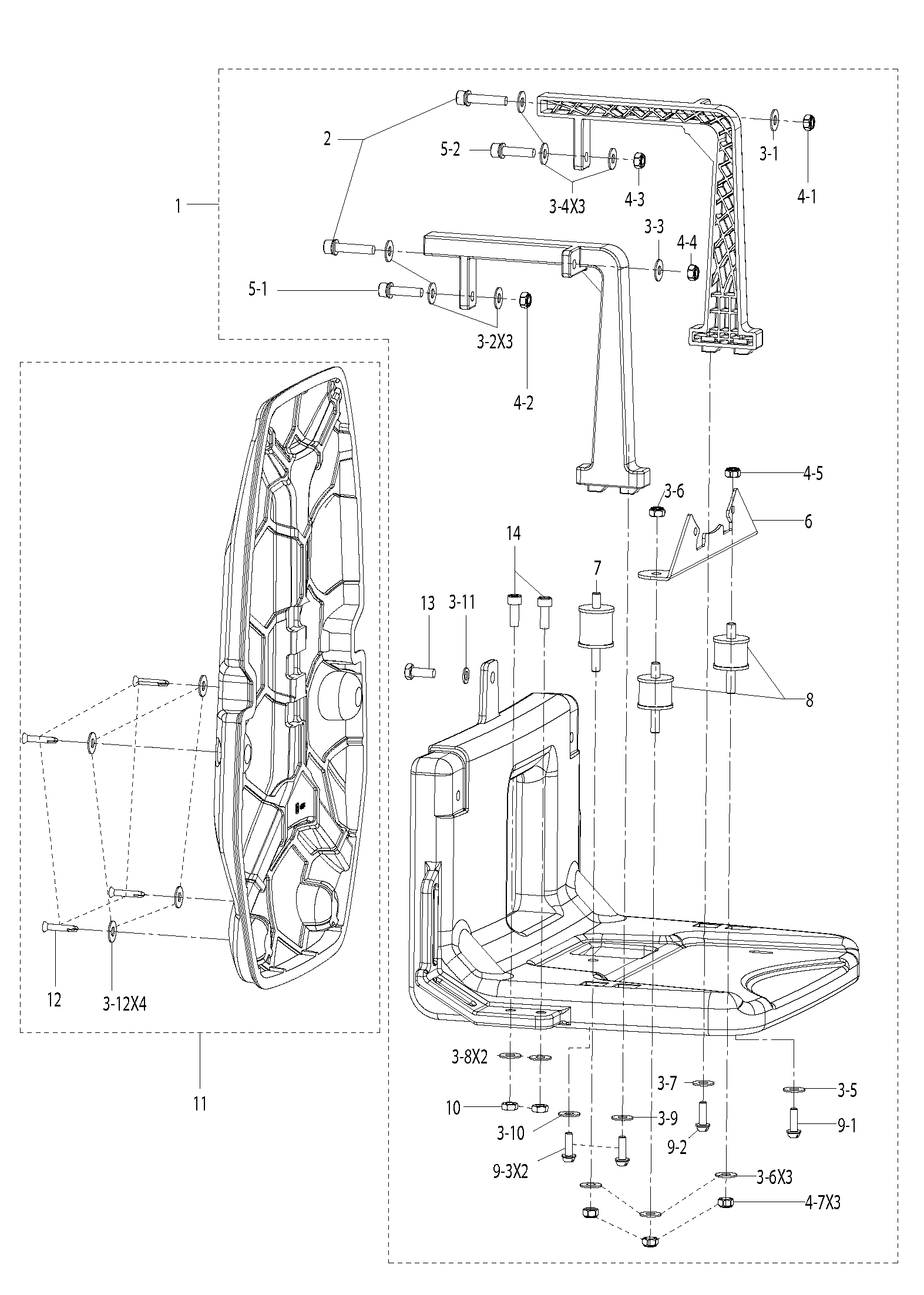 Despiece de SISTEMA DE PULVERIZAR – Pulverizador 321 S25 Husqvarna 321S25