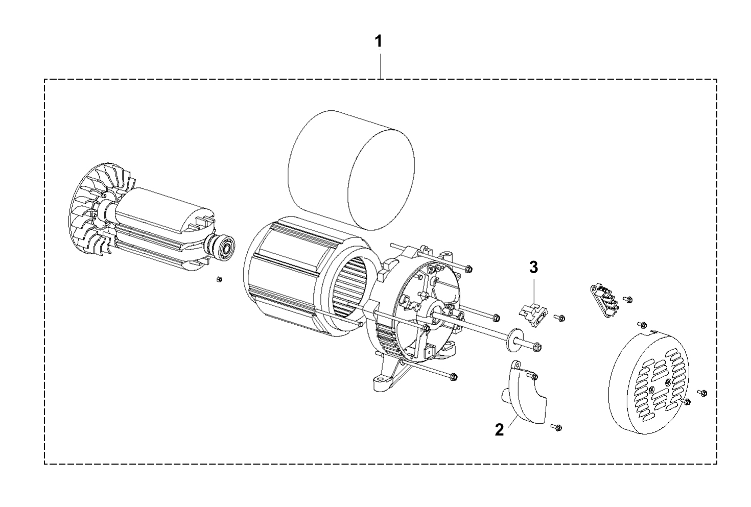 Despiece de ALTERNATOR — Generador G5500P