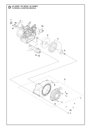 FLYWHEEL AND IGNITION ASSY