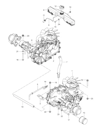 MOTOR BOMBA HIDRÁULICA