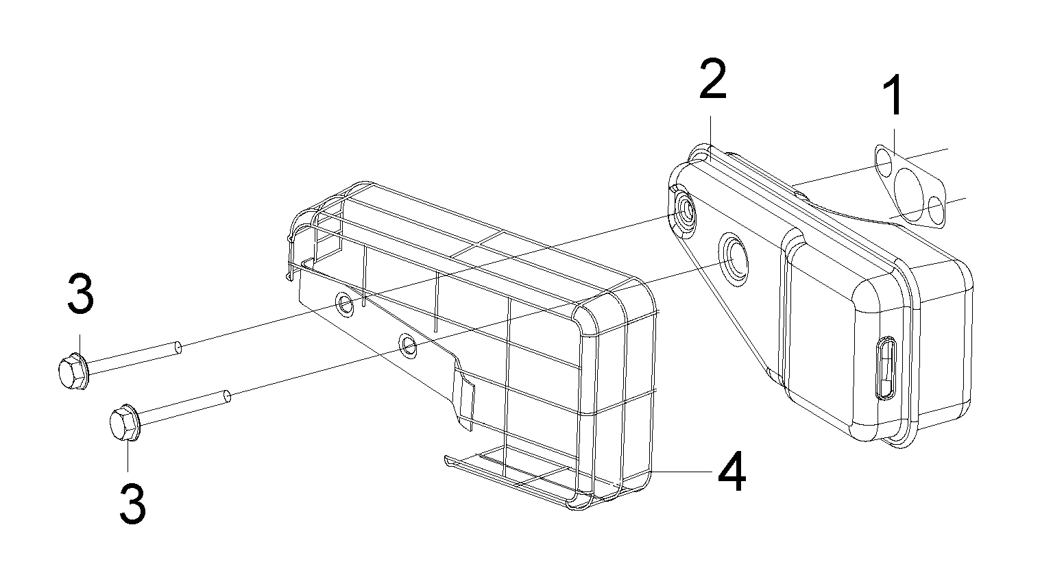 Despiece de ESCAPE — Motobomba W40P
