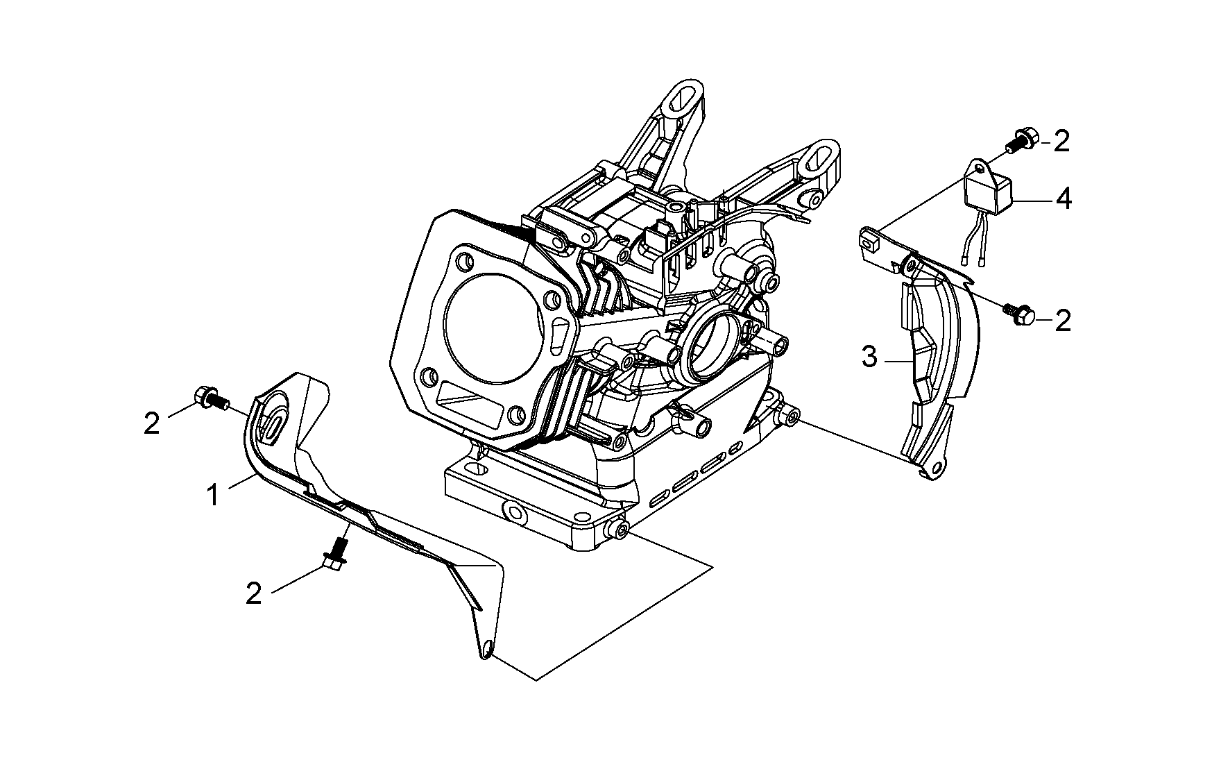 Despiece de SHIELD — Motobomba W50P