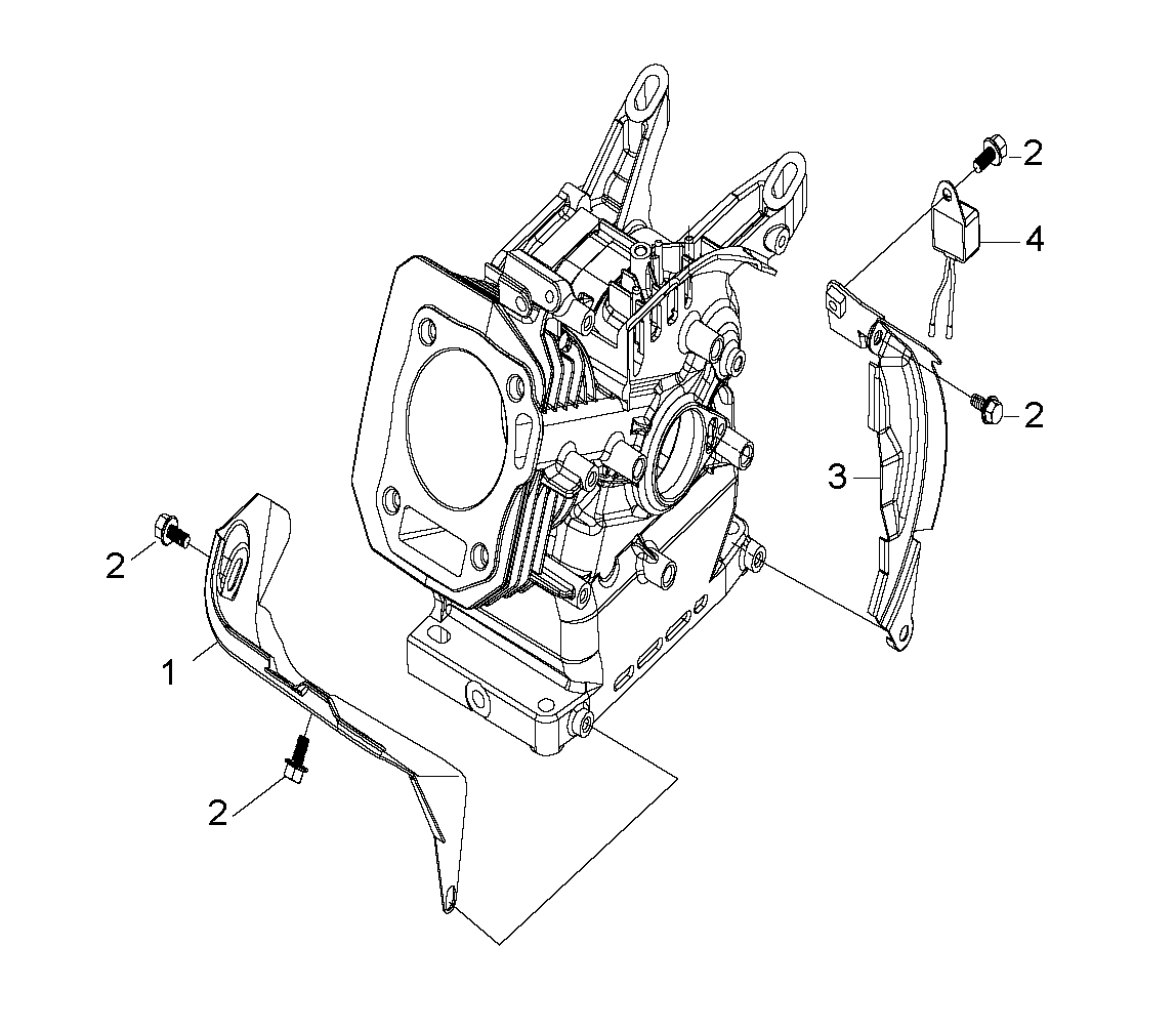 Despiece de SHIELD — Motobomba W80P