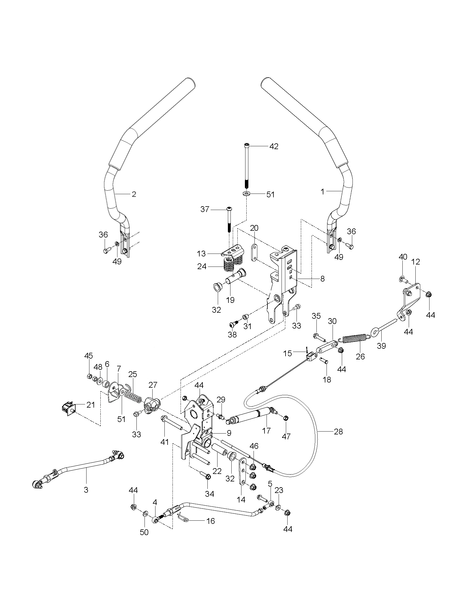 Despiece de STEERING - CONTROLS AND DAMPER — Radio cero Z560X