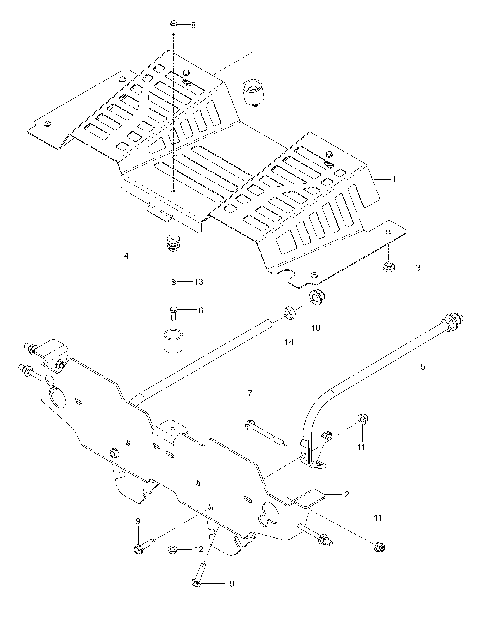 Despiece de PROTECTORES — Radio cero Z560X