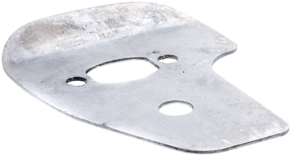 Muffler back plate